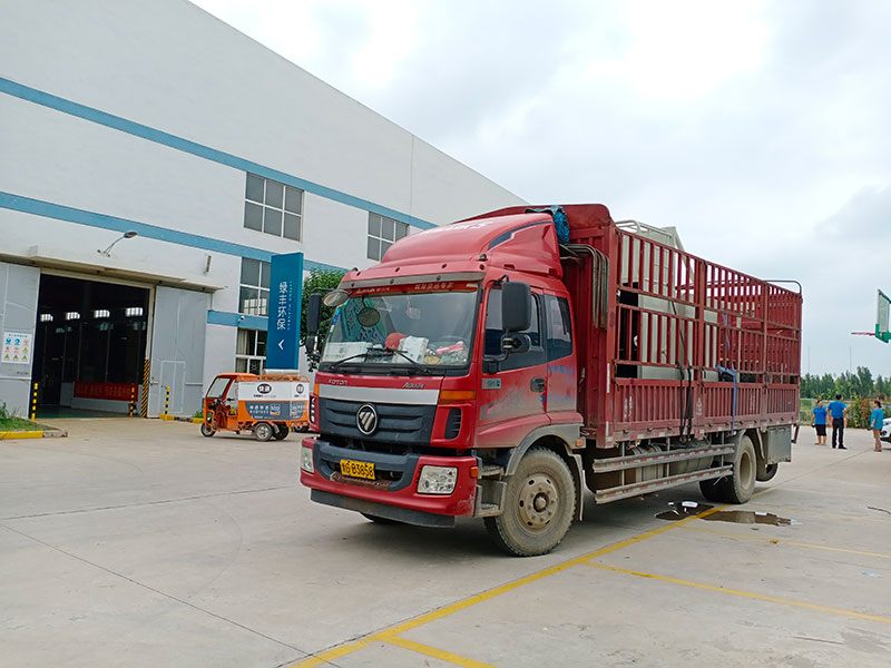 綠豐環(huán)保發(fā)貨通知:污水處理設備發(fā)往濟源食品公司