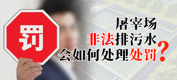 食品屠宰場非法排污水怎么處理呢？